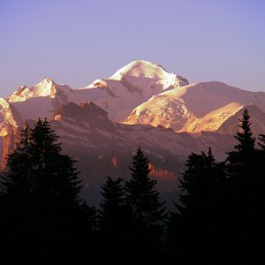 Sunrise over Mont Blanc from Les Gets June 2018 Up-Stix Nina Clare Photography