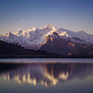 2020 Mont Blanc Blues - Sunrise Lac Joux Plane 750 Nina Clare Photography